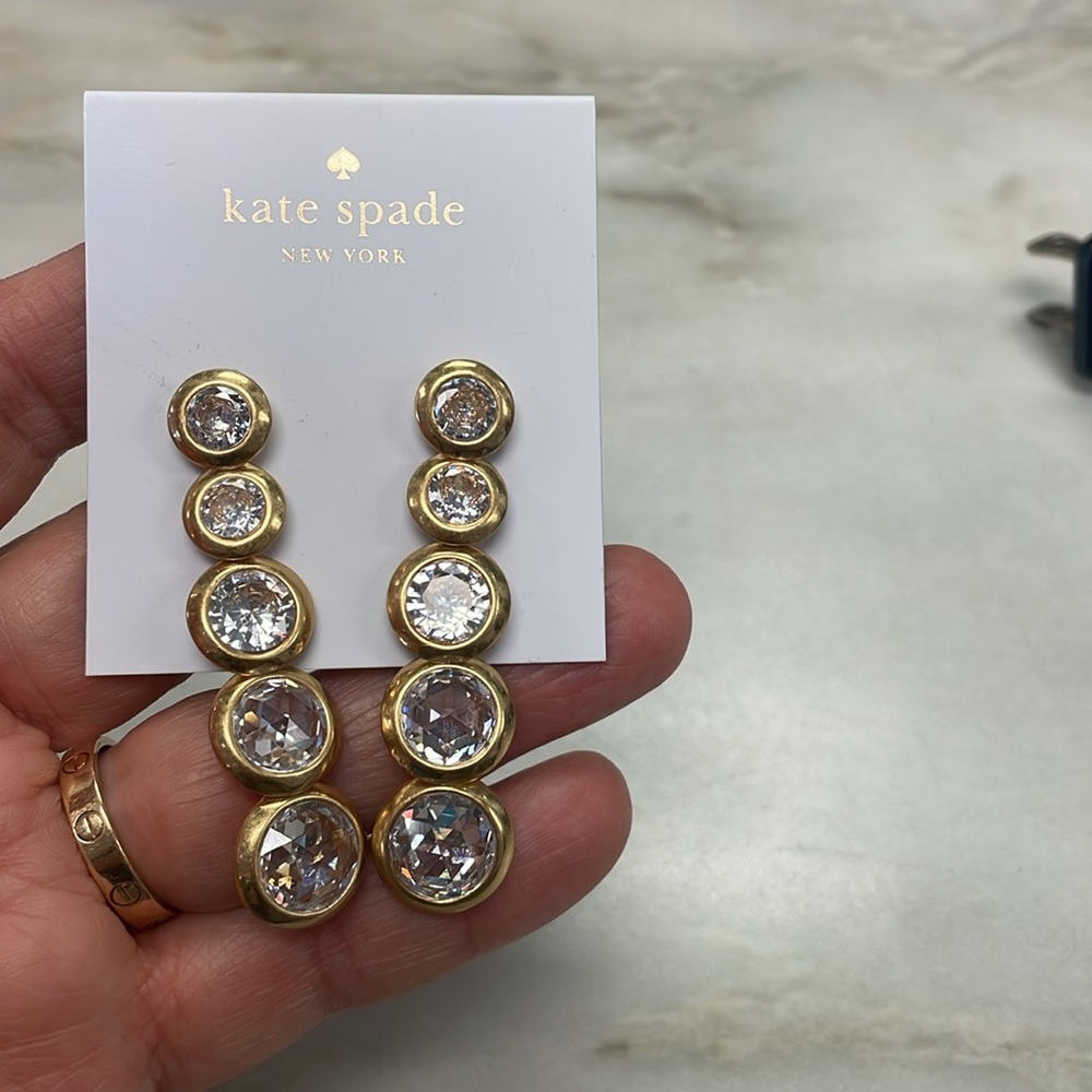 KATE SPADE ♠️ earrings - Picture 2 of 3